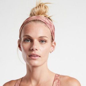 2/$25 Athleta Savasana Headband in Riptide Palermo Print